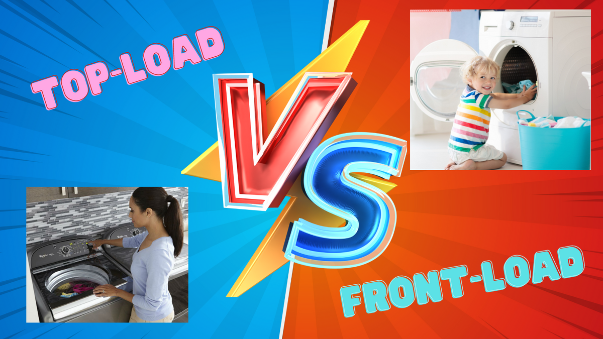 Top Load vs. Front Load Washing Machines A Comprehensive Comparison — PalletParadise