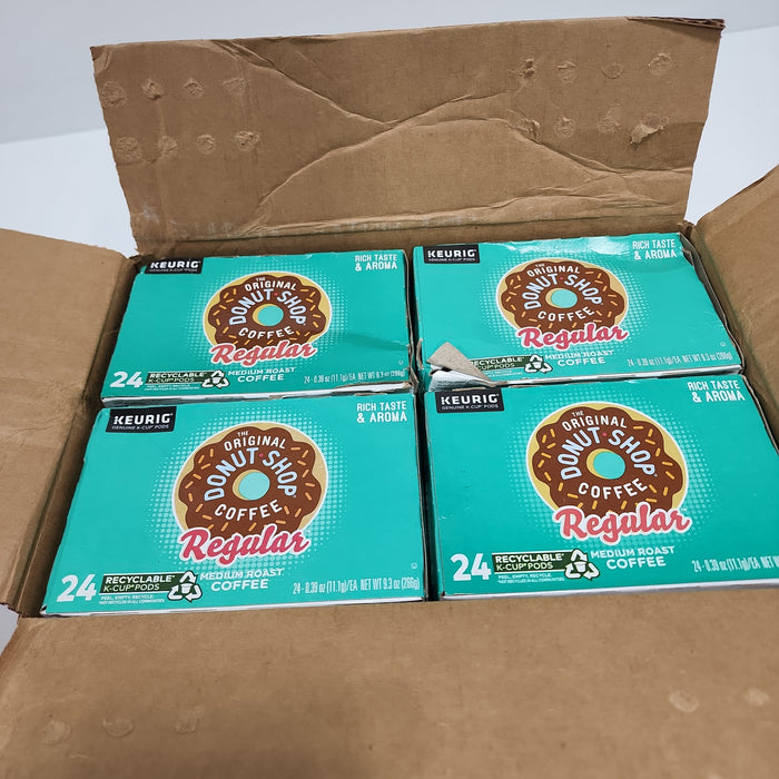 Keurig K-Cup Pods (The Original Donut Shop), 1 Lot of 12 Boxes (288 Total K-Cups)