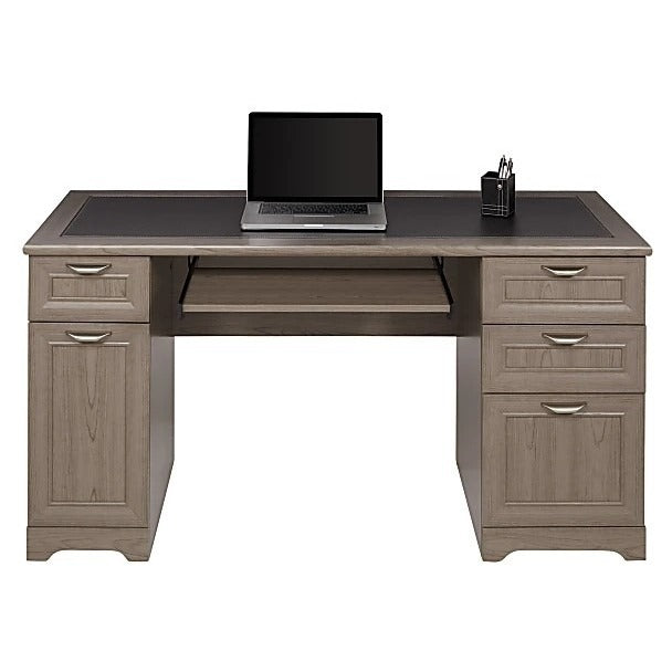 Realspace® Magellan 59"W Manager's Desk, Grey