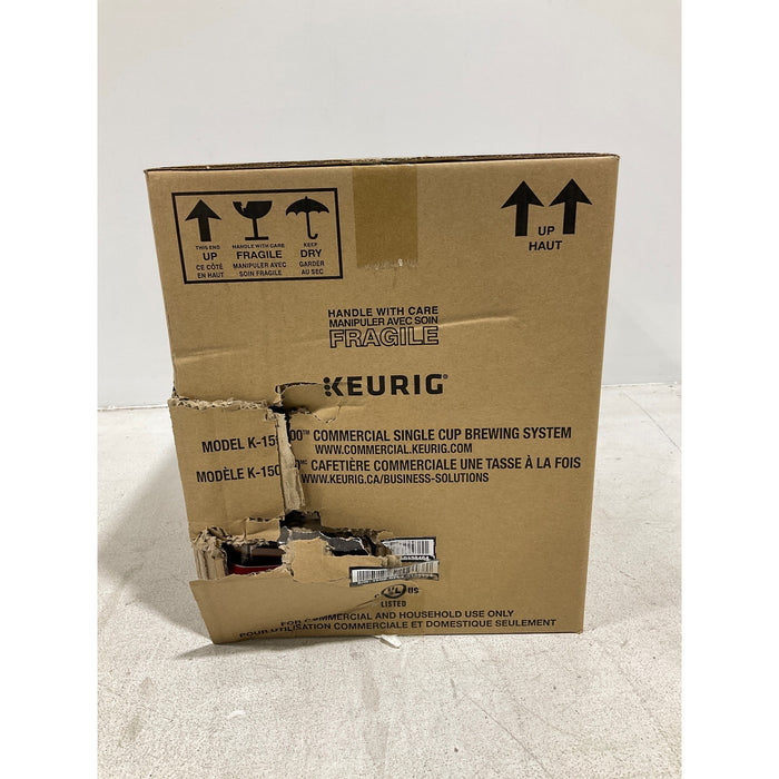 KEURIG, MODEL K-1500 COMMERCIAL SINGLE CUP BREWING SYSTEM