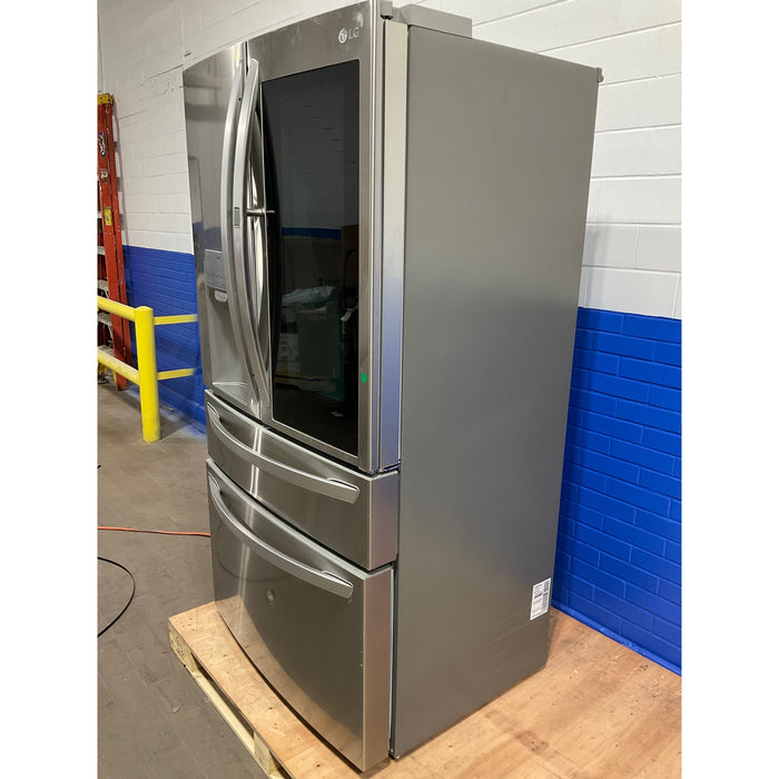 LG 22.5 cu. ft. InstaView Door-in-Door Counter-Depth Refrigerator with Craft Ice (LRMVC2306S)