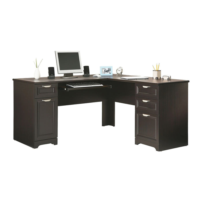 Realspace®, Magellan 59"W, L-Shape Corner Desk, Espresso