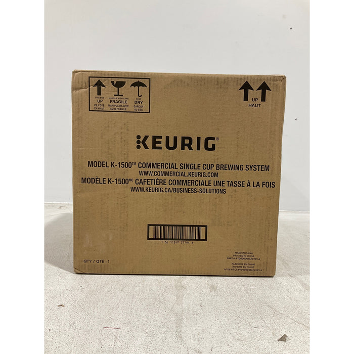 KEURIG®, K-1500 COMMERCIAL SINGLE CUP BREWING SYSTEM, BLACK
