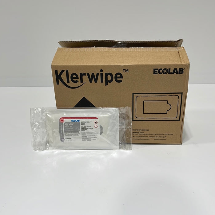 Ecolab Klerwipe 70/30 IPA Isopropyl Alcohol Blended with WFI 6600001